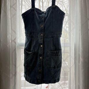 Rue 21 Denim Button-Down Dress - Large